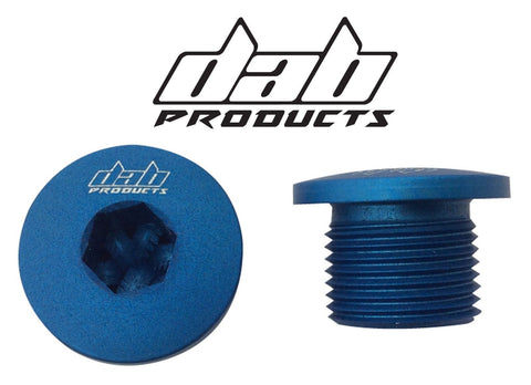 DAB PRODUCTS BETA TECHNO REV3 & EVO 2T OIL FILLER/DRAIN PLUG SCREW BLUE