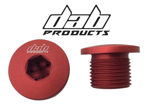 DAB PRODUCTS BETA TECHNO REV3 & EVO 2T OIL FILLER/DRAIN PLUG SCREW RED