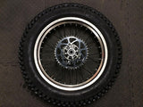 USED GAS GAS PRO REAR WHEEL WITH SPROCKET DISC & TYRE WILL FIT OTHERS MONTESA SHERCO