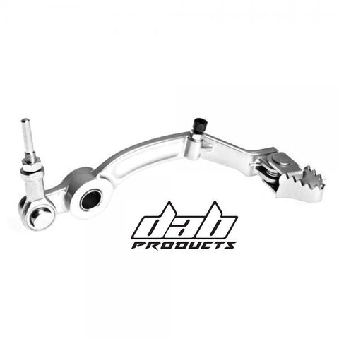 DAB PRODUCTS GAS GAS TXT PRO  REAR BRAKE LEVER PEDAL SILVER 2009-2018 MODELS