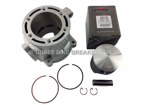 2005>2008 SHERCO TRIALS ST 250 CYLINDER BARREL & PISTON KIT